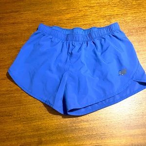 Blue New balance running shorts size small